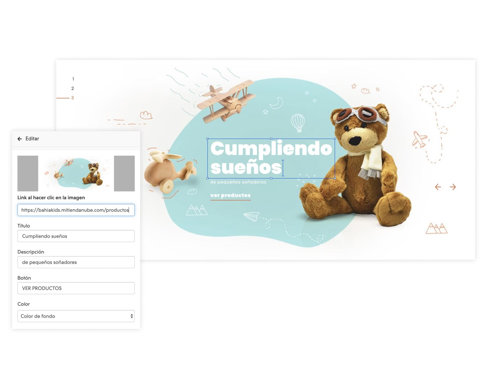 Editá el texto de tus imágenes