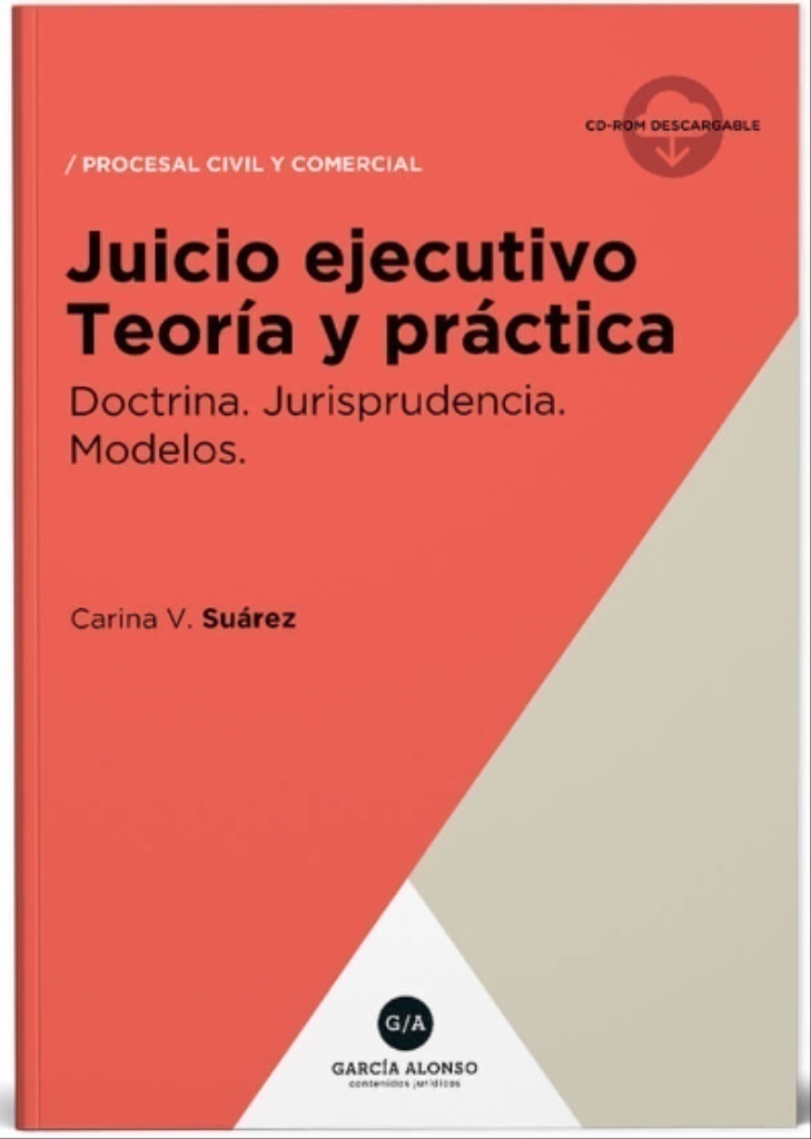 Libro jurídico Juicio ejecutivo teoría y práctica