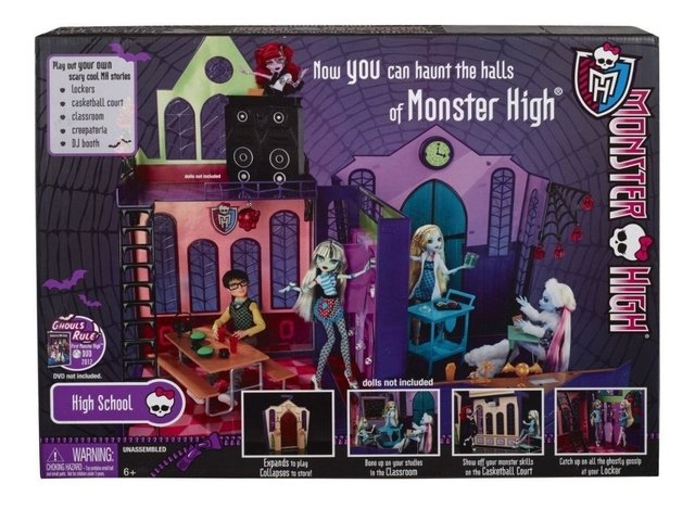 Preços baixos em Mattel Original (Selada) Boneca Monster High Doll Playsets  Playsets