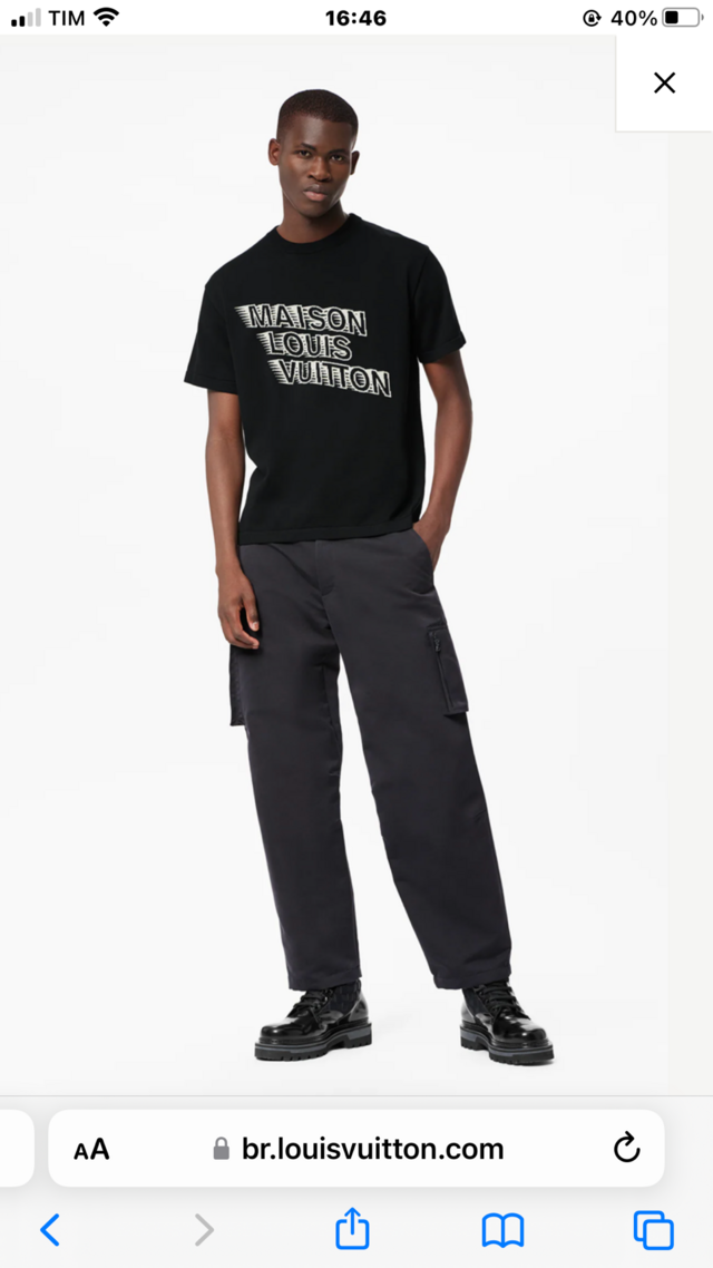 Camiseta Louis Vuitton LV - Comprar em styletenis