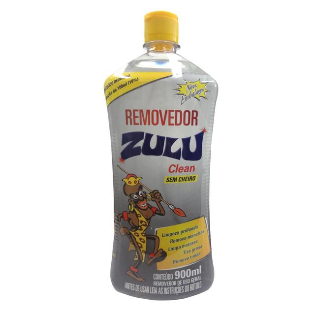 Removedor Clean 900ml Zulu