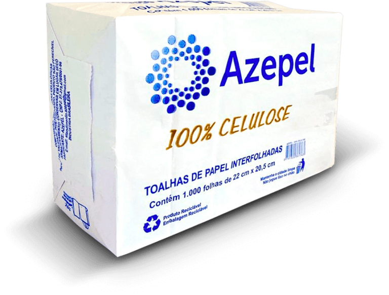 Papel Toalha Interfolha 20X21 Celulose Azepel