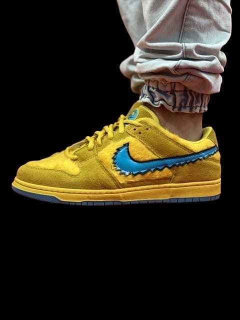 dunk low amarelo