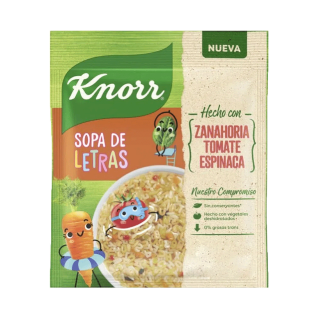 Knorr Sopa De Letras Comprar En Bandb