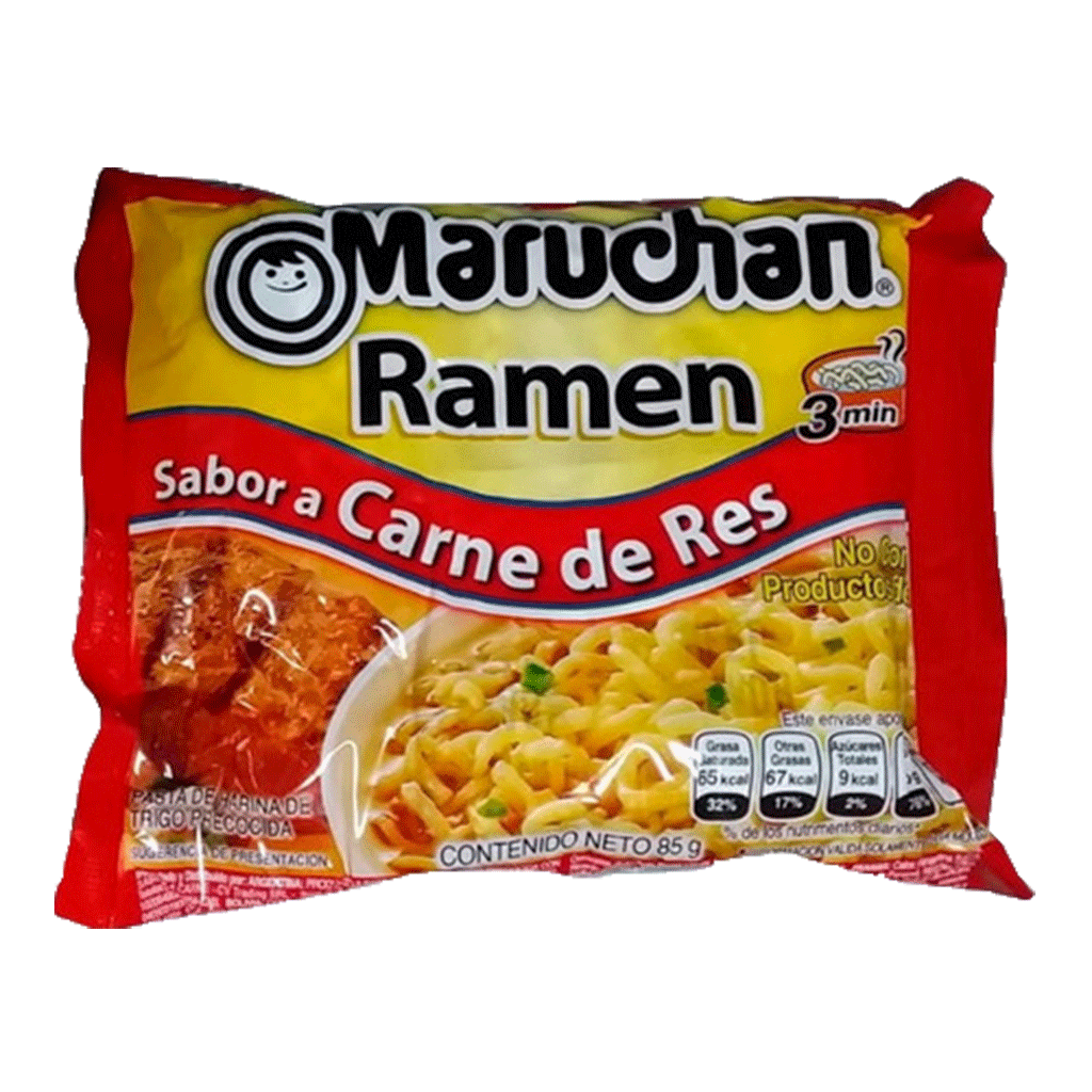 Maruchan Ramen Sabor Carne De Res Comprar En B B