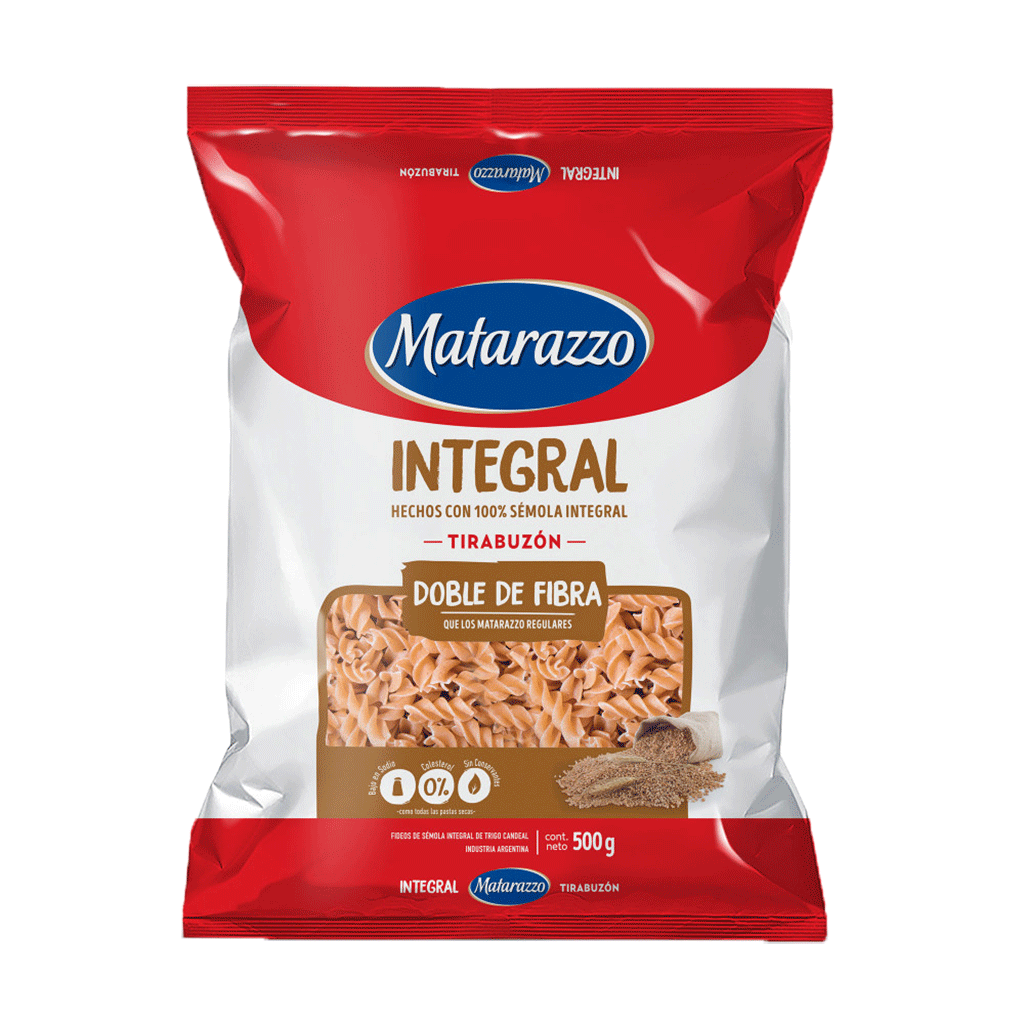 Matarazzo Fideos Tirabuzón Integral Comprar en B B