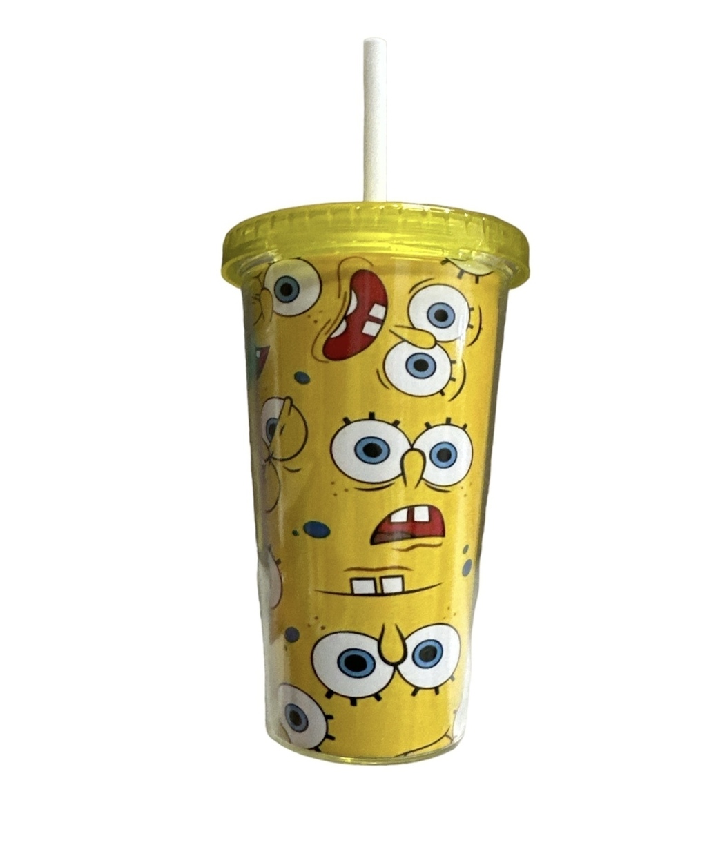 Vaso Cancún C Sorbete Bob Esponja Muchos Deco Bazar