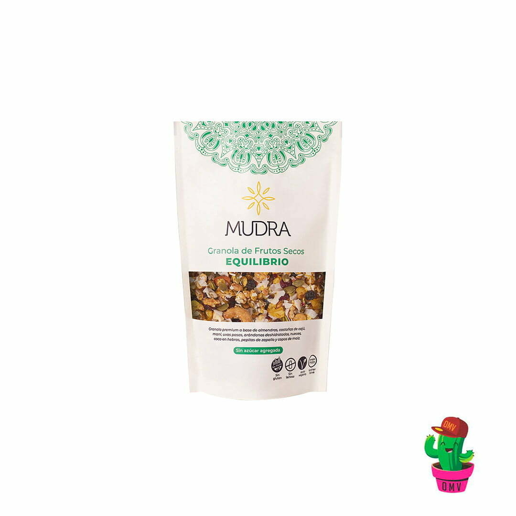 MUDRA Granola con Frutos Secos Sin Azúcar 180gr