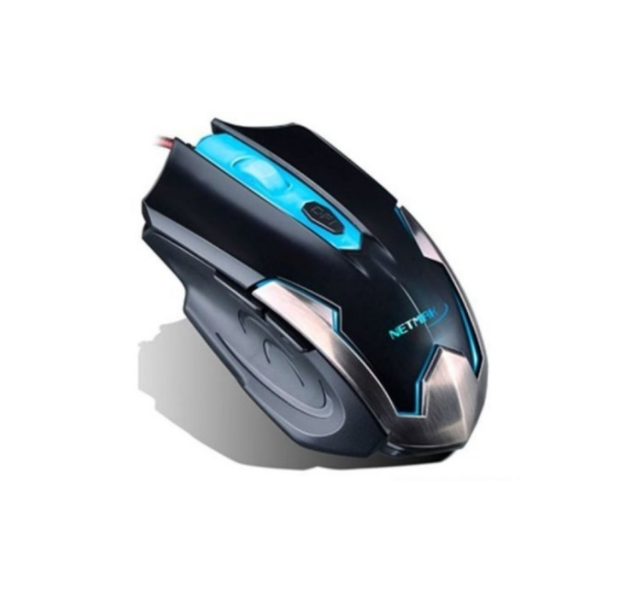 Mouse Gamer Usb Netmak Nm Galax Retroiluminado Warrior Series