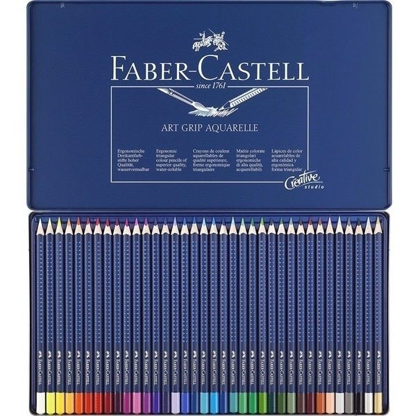 LAPICES FABER CASTELL X36 COLORES LATA