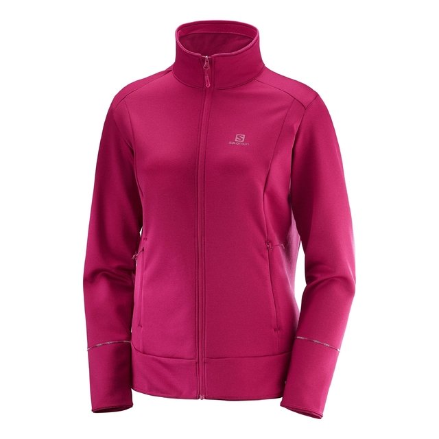 campera polar hombre salomon