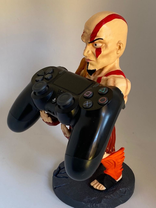 Kratos Soporte Stand Para Joystick Ps3 Ps4 Xbox Y Soporte De Celular