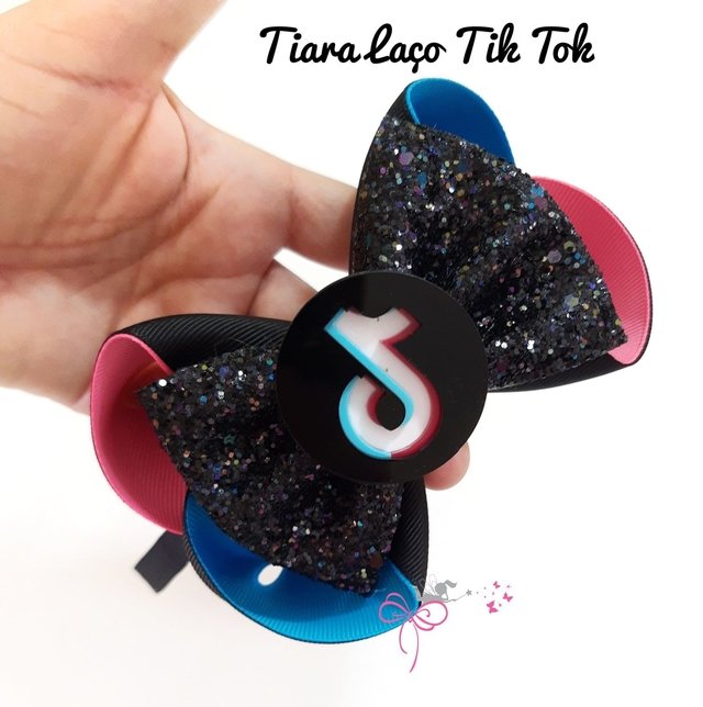 Tiara Laço Tik Tok