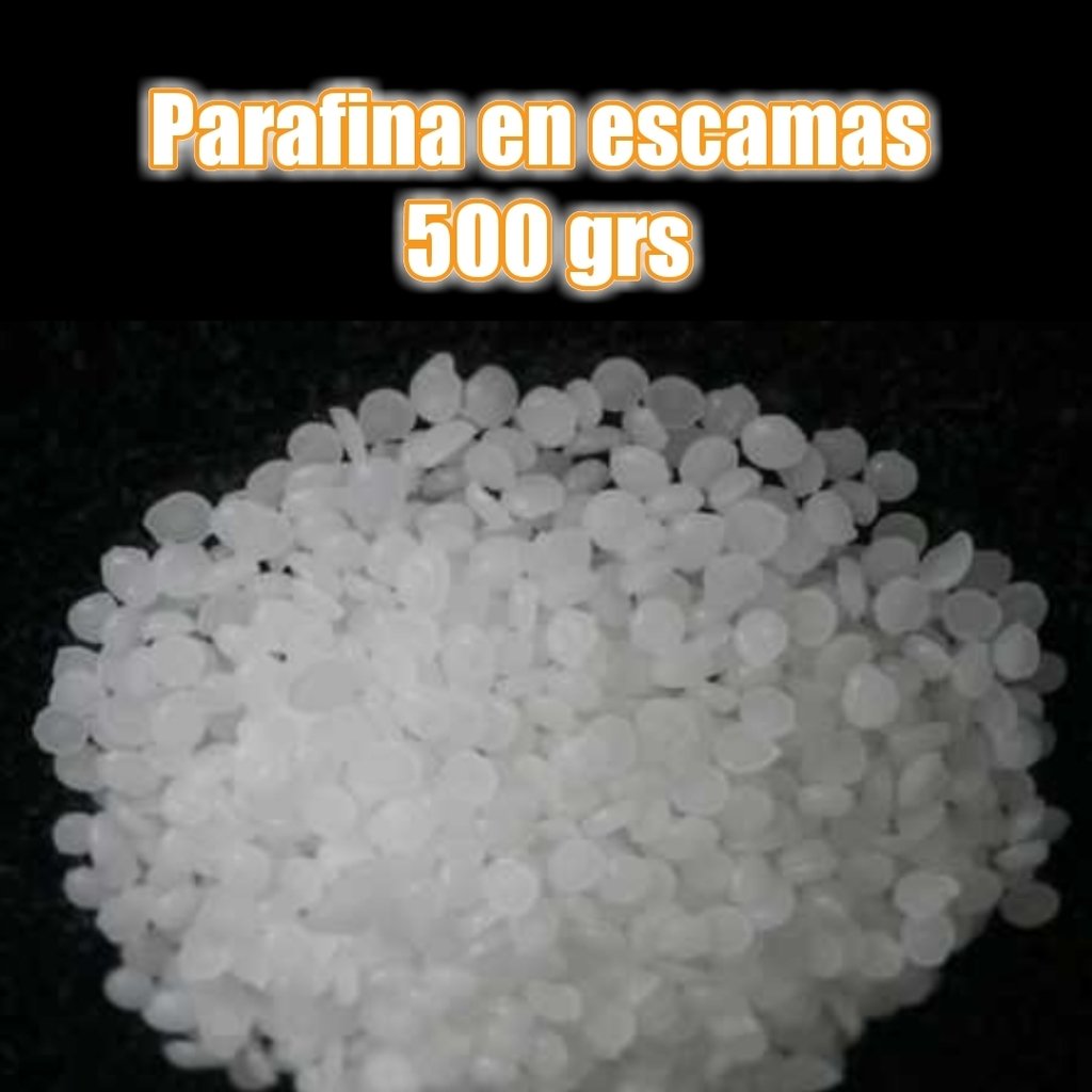 Parafina en escamas x500grs Artística Las Perlas