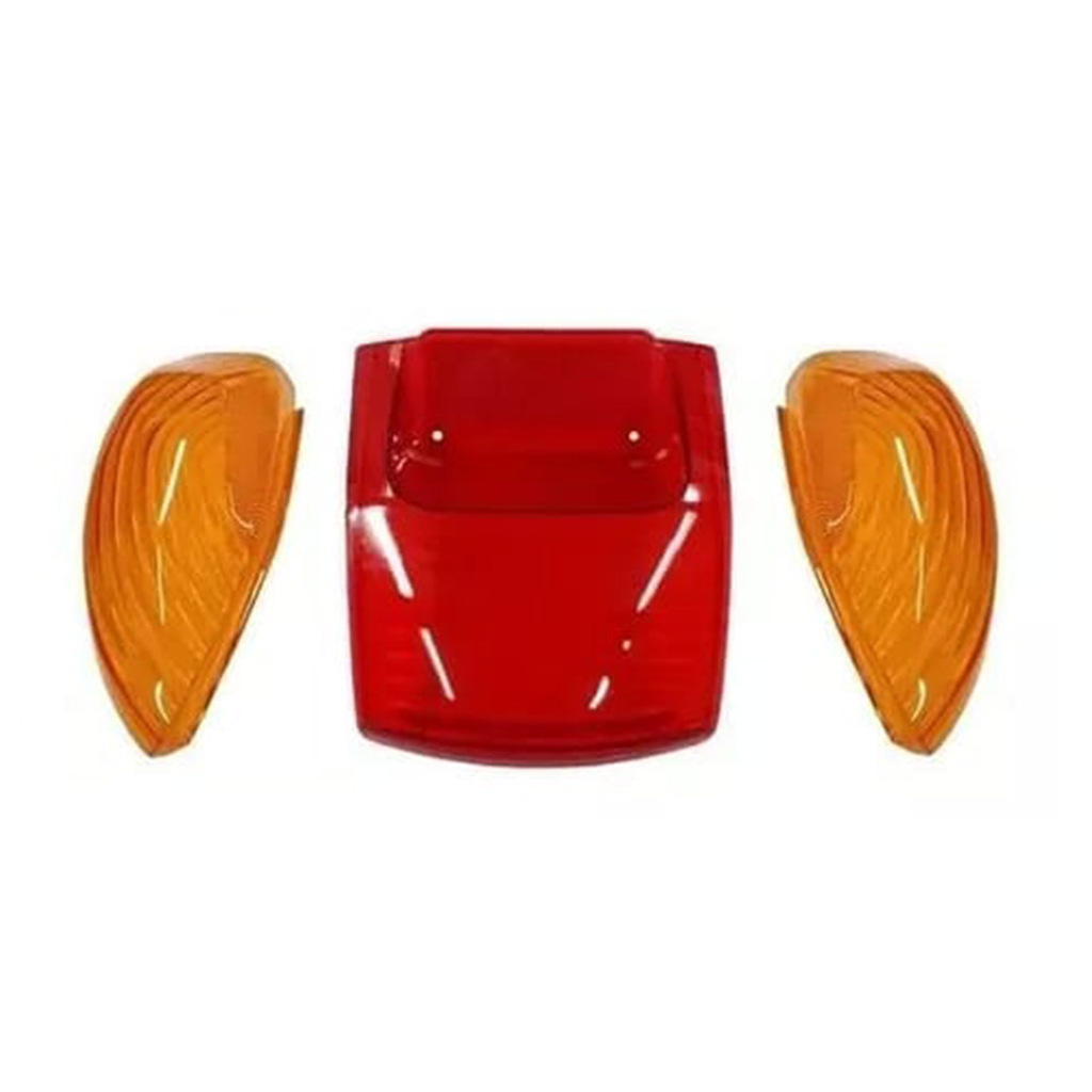 Acrilico Farol Trasero Gilera Smash Ambar Pzs