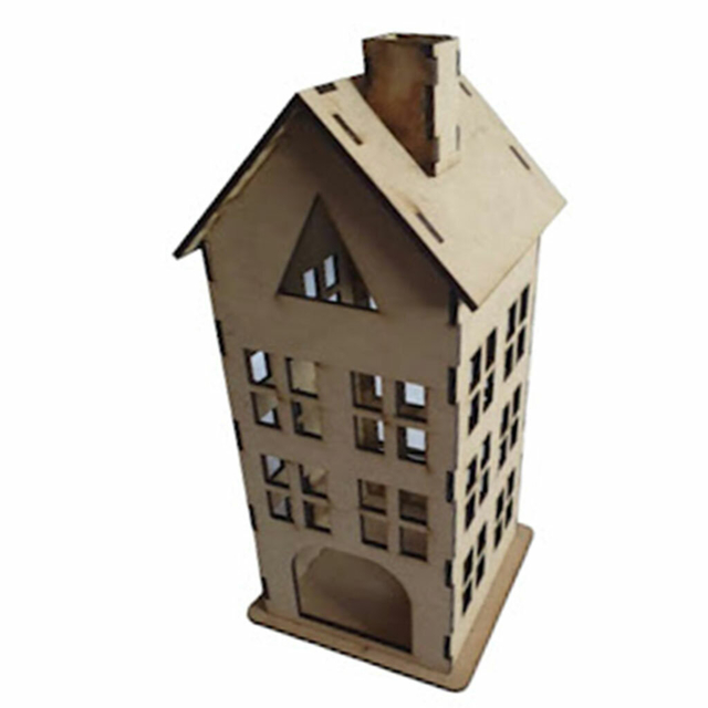 FANAL CASITA 12X25 CM C LASER Piu Arte Bariloche