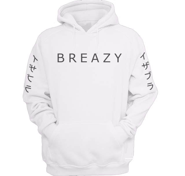 Moletom Branco Breazy Comprar Em Breazy