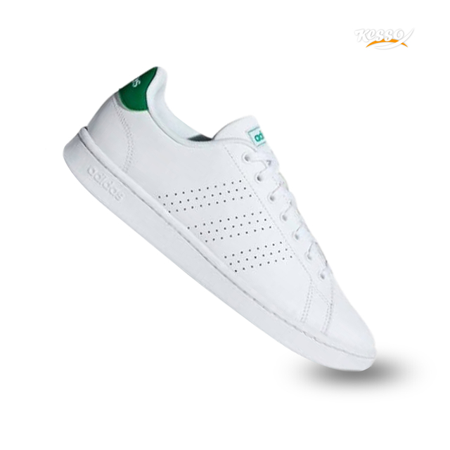 Sapatos Adidas Advantage branco verde