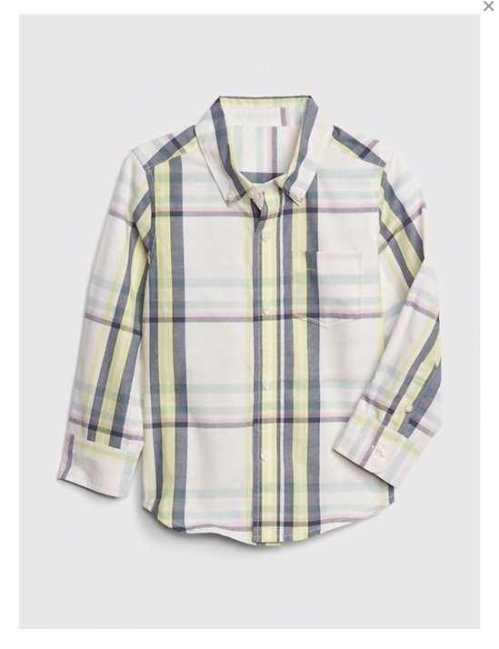 Camisa GAP Xadrez Azul - Compre Agora