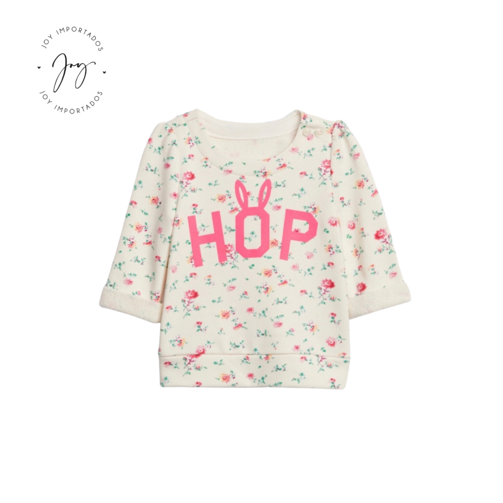 Moletom Floral Hop Gap Comprar Em Joy Importados