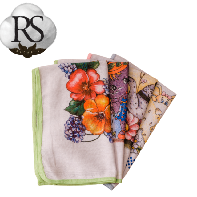 Ritz Coleção Royale 100% algodão felpudo penteado, altamente absorvente,  grande, conjunto de toalhas de cozinha xadrez, 71 x 45 cm, pacote com 2,  vermelho páprica