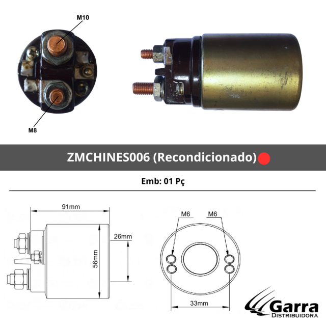 Zmchines Automatico De Partida Chinesa Iskra Trator John Deere