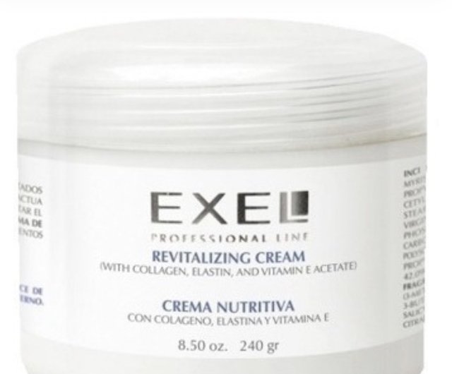 Crema Nutritiva Con Colageno Elastina Y Vitamina E Exel