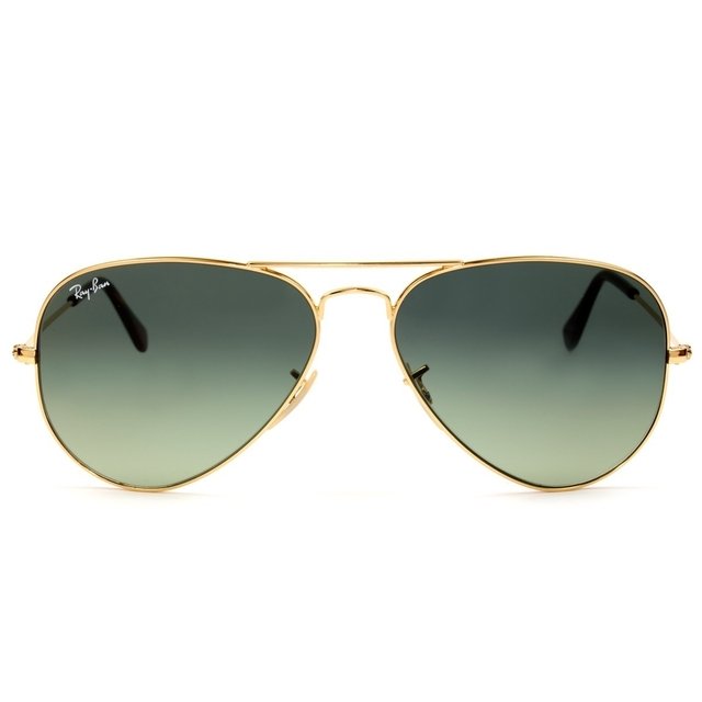 ray bans aviator large metal