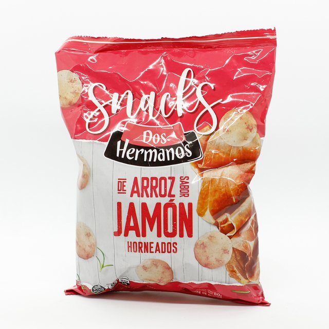 Discos De Arroz Sabor Jamon Dos Hermanos