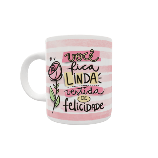 Padrão de beleza – Caneca de Cerâmica – Poder Feminino – Olha