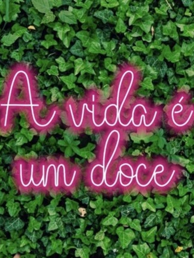 Neon A vida é um doce