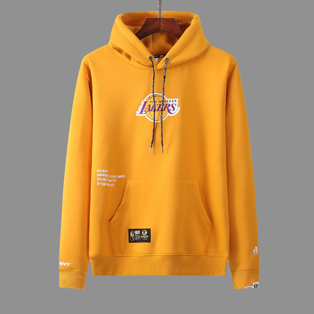 men lakers moletom com capuz