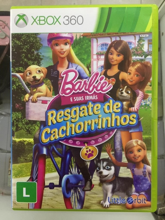 Barbie e Suas Irmãs - Resgate de Cachorrinhos - para X360 - Little