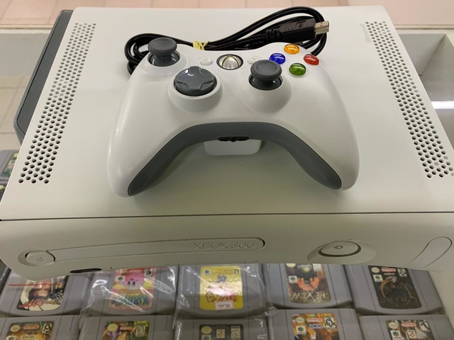 Xbox 360 Branco arcade fat - Escorrega o Preço