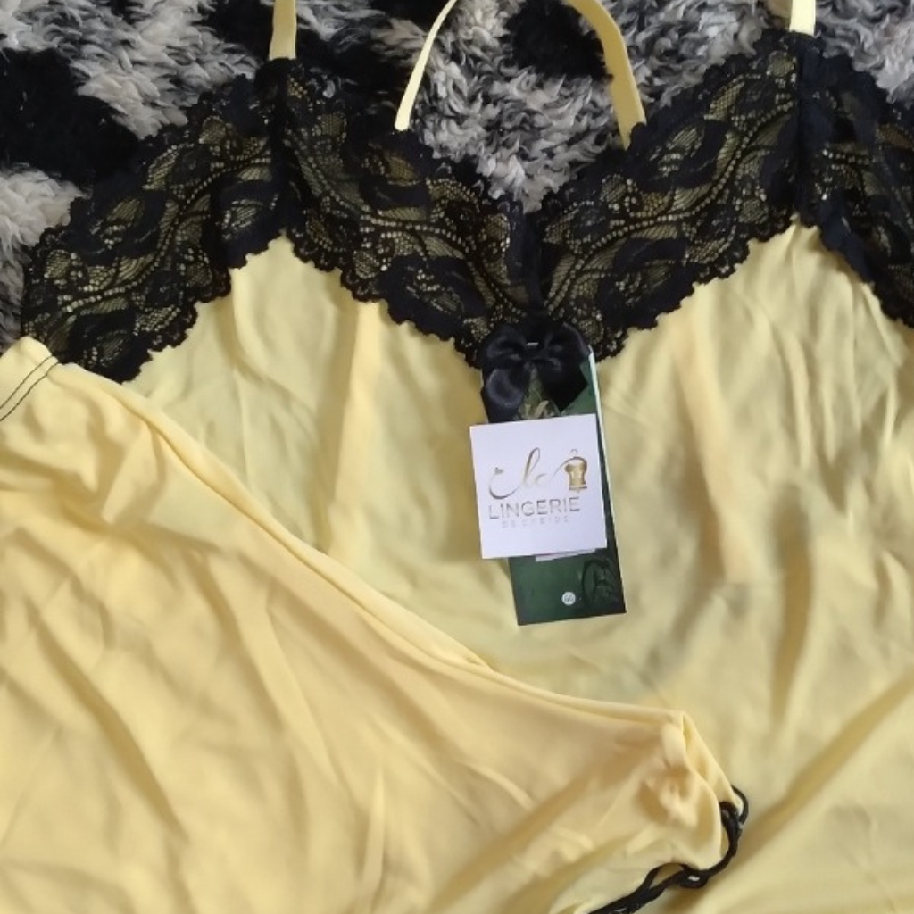 Shortdoll Cruzado Comprar Em Lingerie De Cabide