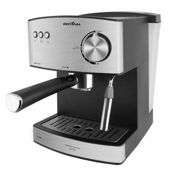Cafeteira Espresso Multi Cápsulas e Pó 4 em 1 Pressão 15 Bar 1,7L 850W 220V  - Britânia
