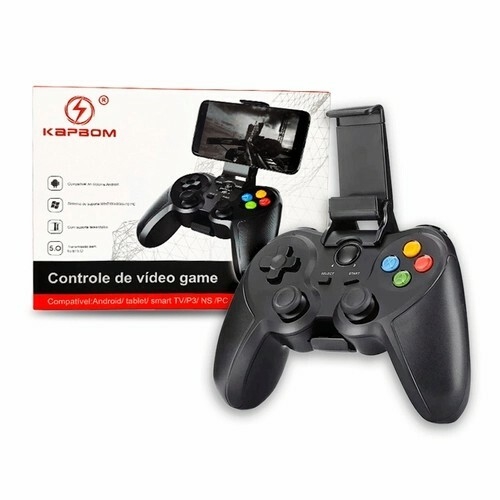 Gamepad Controle Sem Fio Wireless Joystick Android IOS PS3 PC TV - Kapbom  KA9078