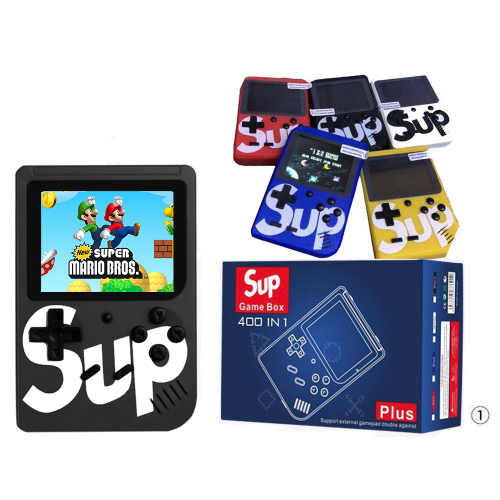 Mini Game Portátil Retrô Sup Game Box Plus Com 400 Jogos