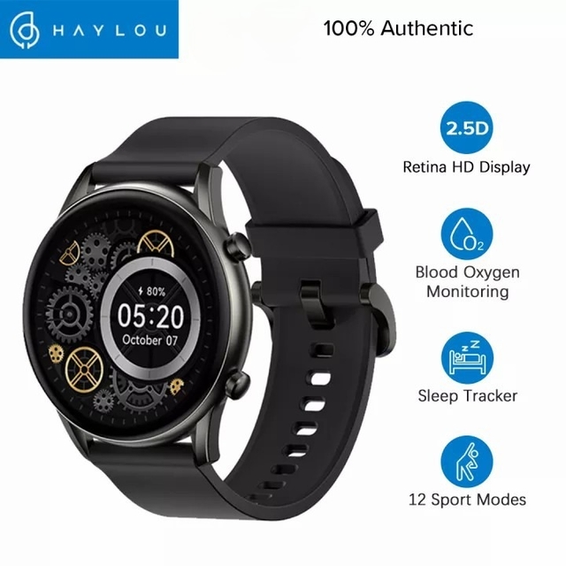 Smartwatch Relógio Inteligente Haylou RT2 Tela Touch 1,32 Unissex