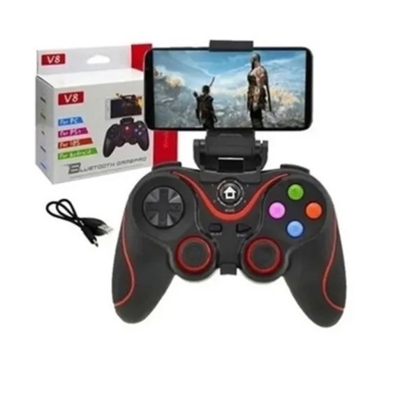 Gamepad Controle Sem Fio Wireless Joystick Android IOS PS3 PC TV - Kapbom  KA9078