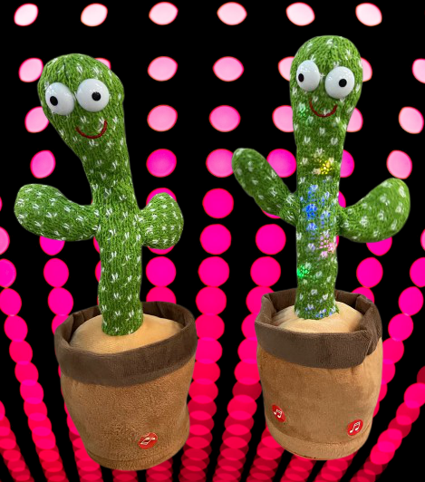 Cacto Dançante E Falante Infantil Original - Cactus Happy