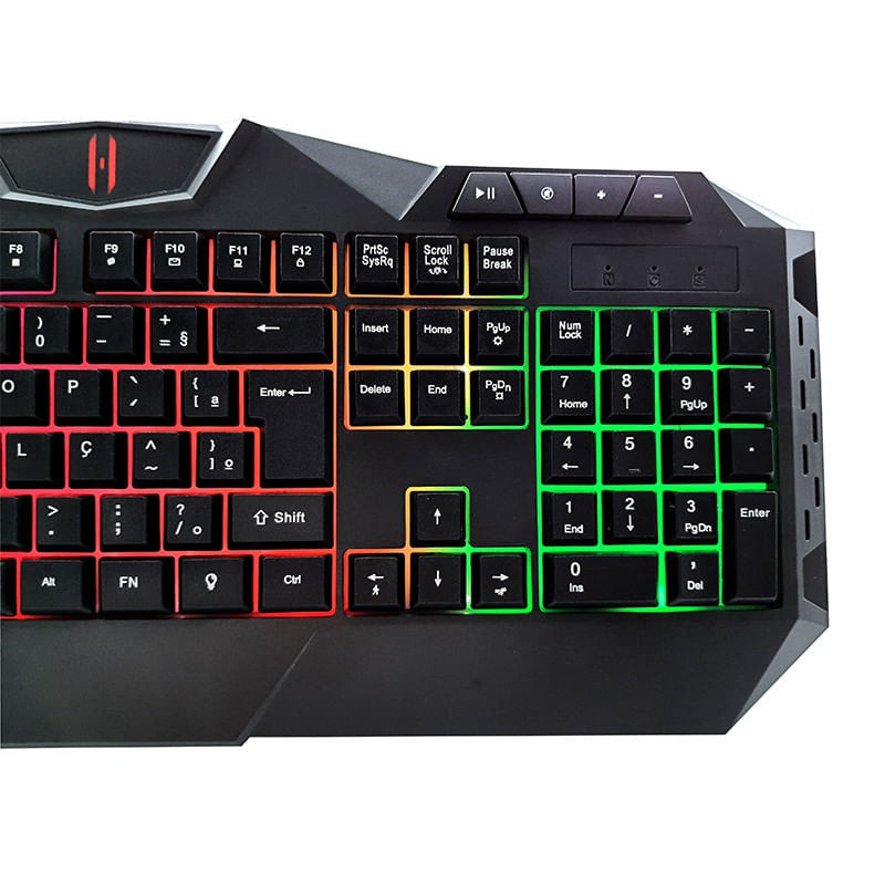 Teclado Gamer Led RGB Anti Ghosting Lehmox Hyper GT T5