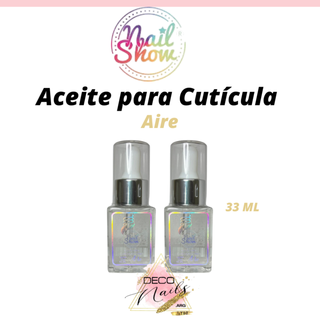 Aceite Cutícula Nails Show Aire 33ml DecoNails