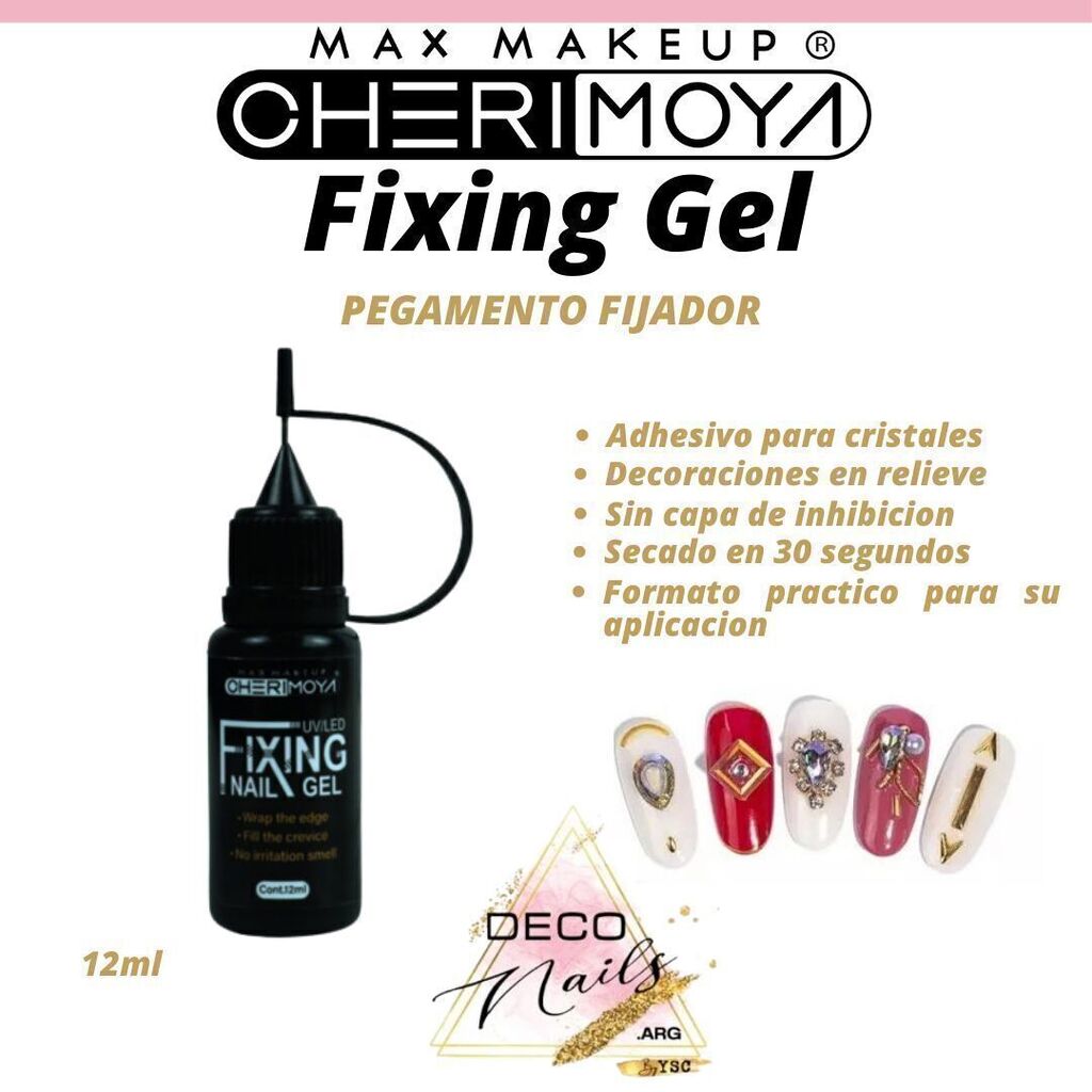 Pegamento Gel Cherimoya Fixing Comprar En Deconails