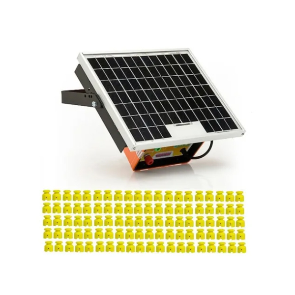 Electrificador Boyero Kit Solar Picana 40km