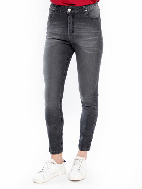 ladies grey jeans