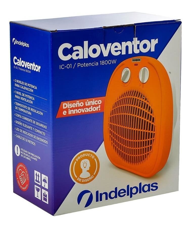 Caloventor Electrico Termostato Bajo Consumo Termostato Ba O Indelplast