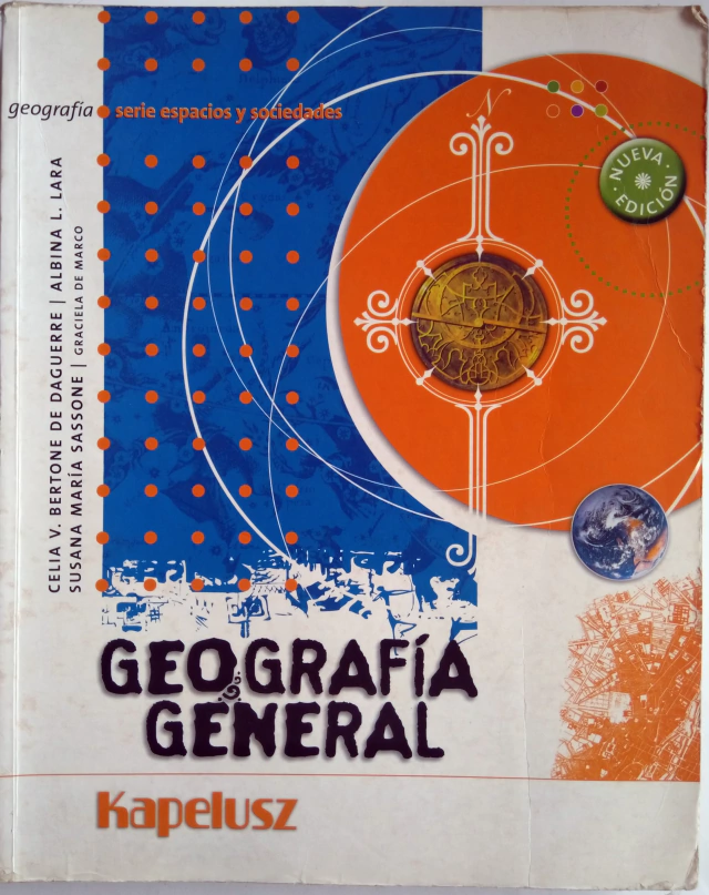 Libro Geografia General Espacios Y Sociedades Kapelusz Usado