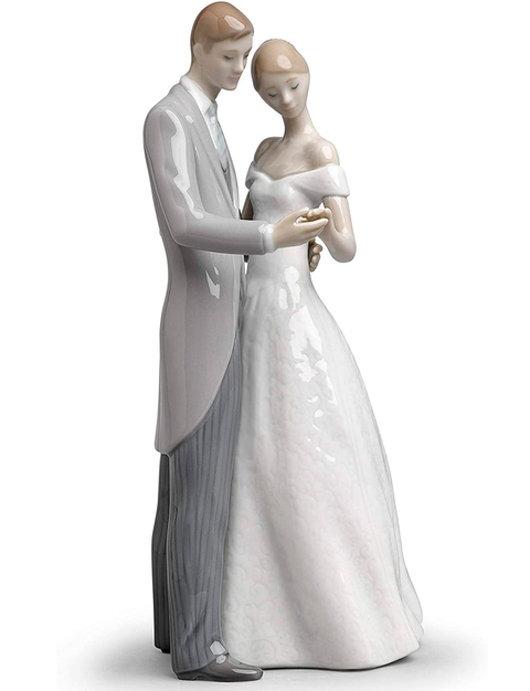 Lladr Espanha Topo De Bolo Casamento Premium Em Porcelana O Seu Bolo