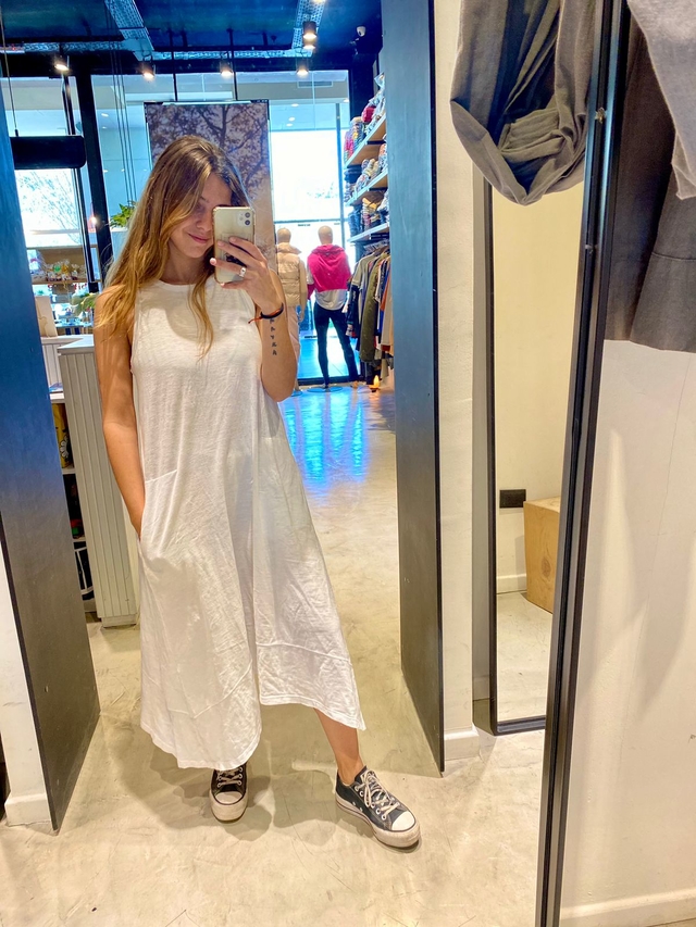 enfermo daño Cortés Vestido blanco largo - Comprar en Cool Fashionista